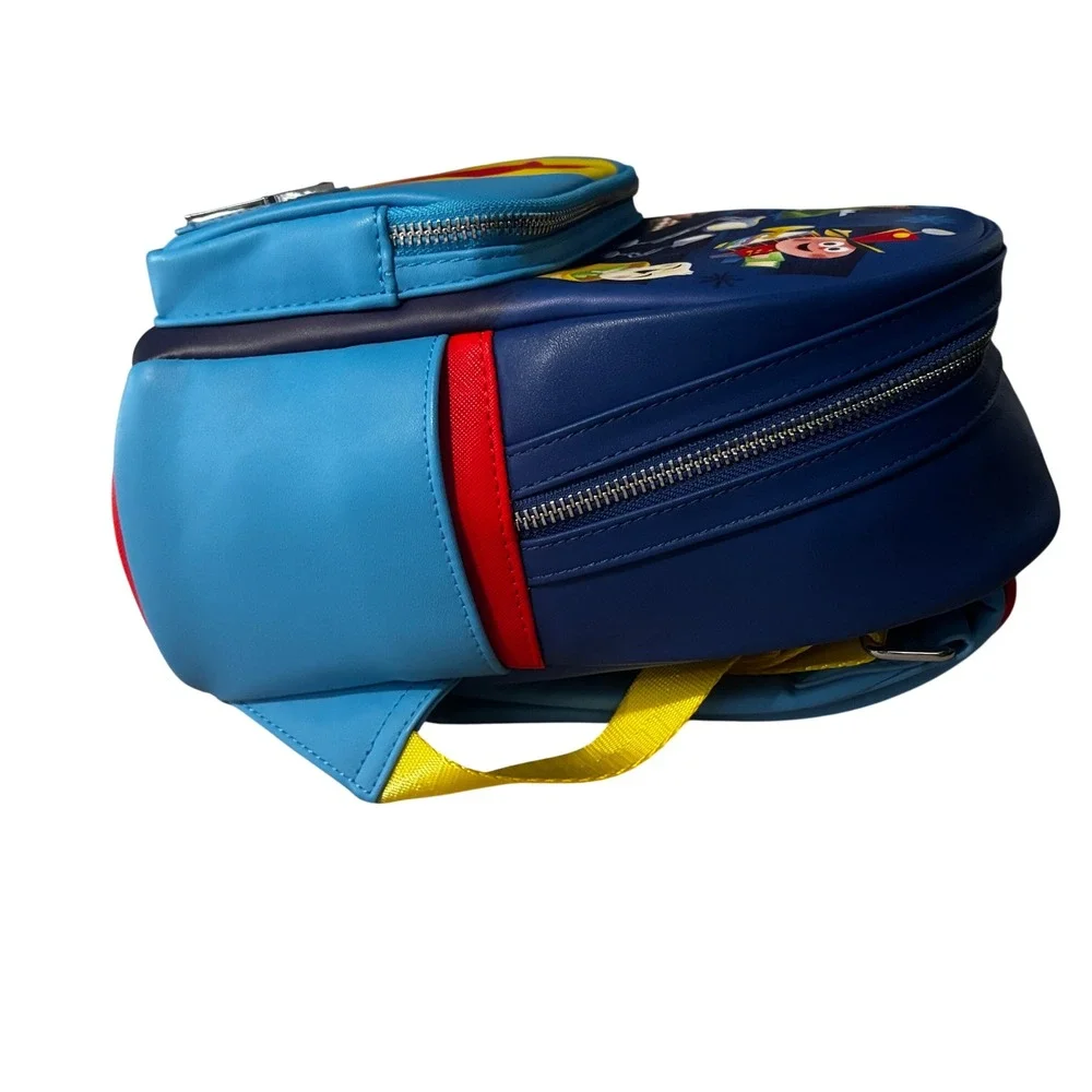 Loungefly Pixar Shorts Mini Backpack Luxo Ball AOP Blue WDBK3188 New with Tags